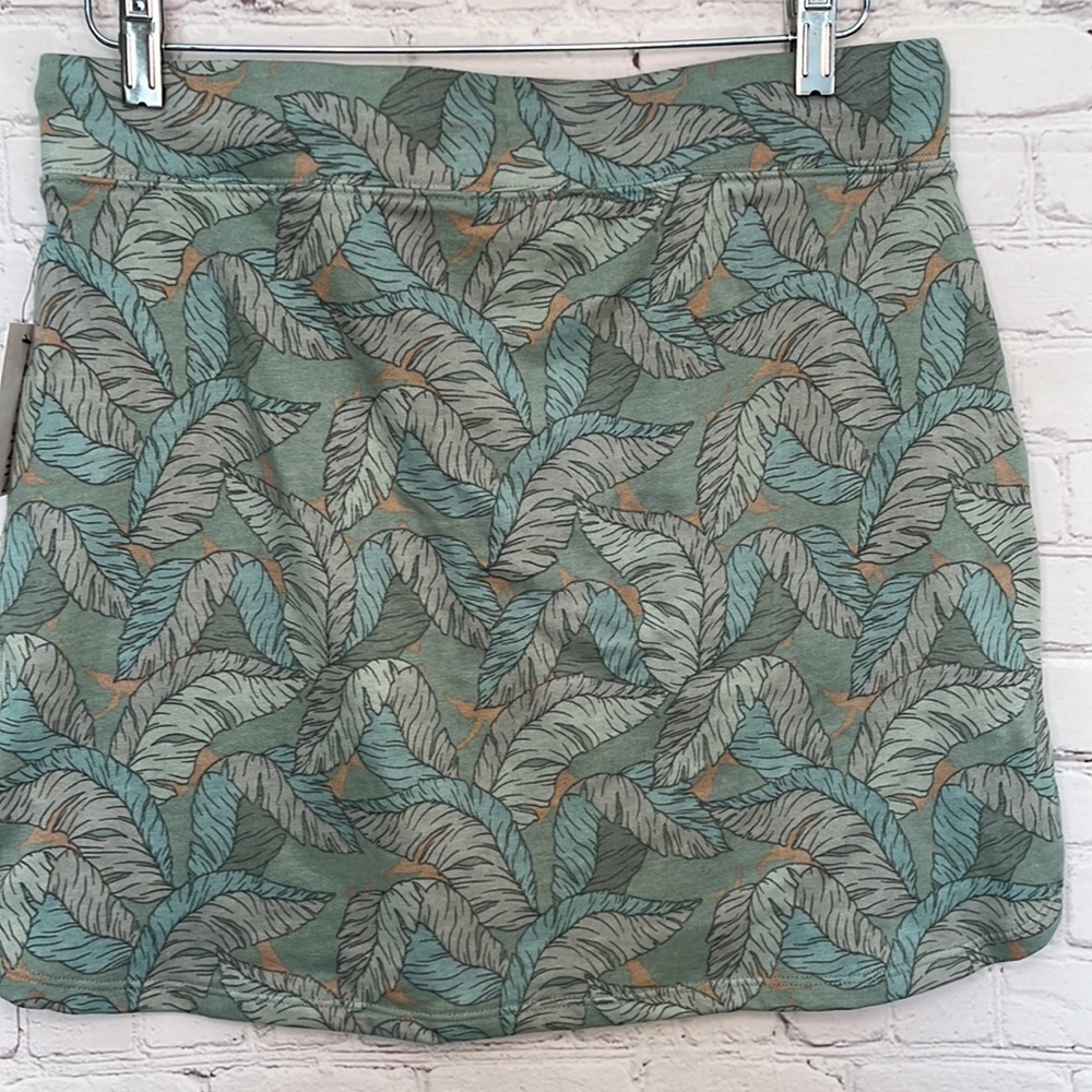 NWT Nine West Colorful Feather Drawstring  Skirt With Pockets Size Medium - Picture 4 of 4